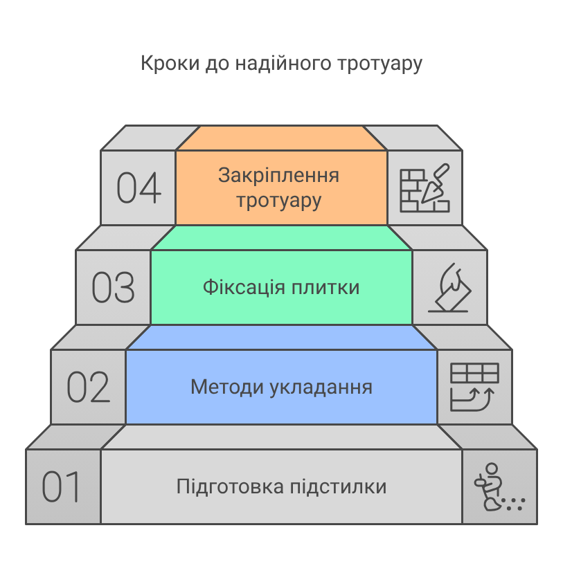 Techniki układania płytek chodnikowych