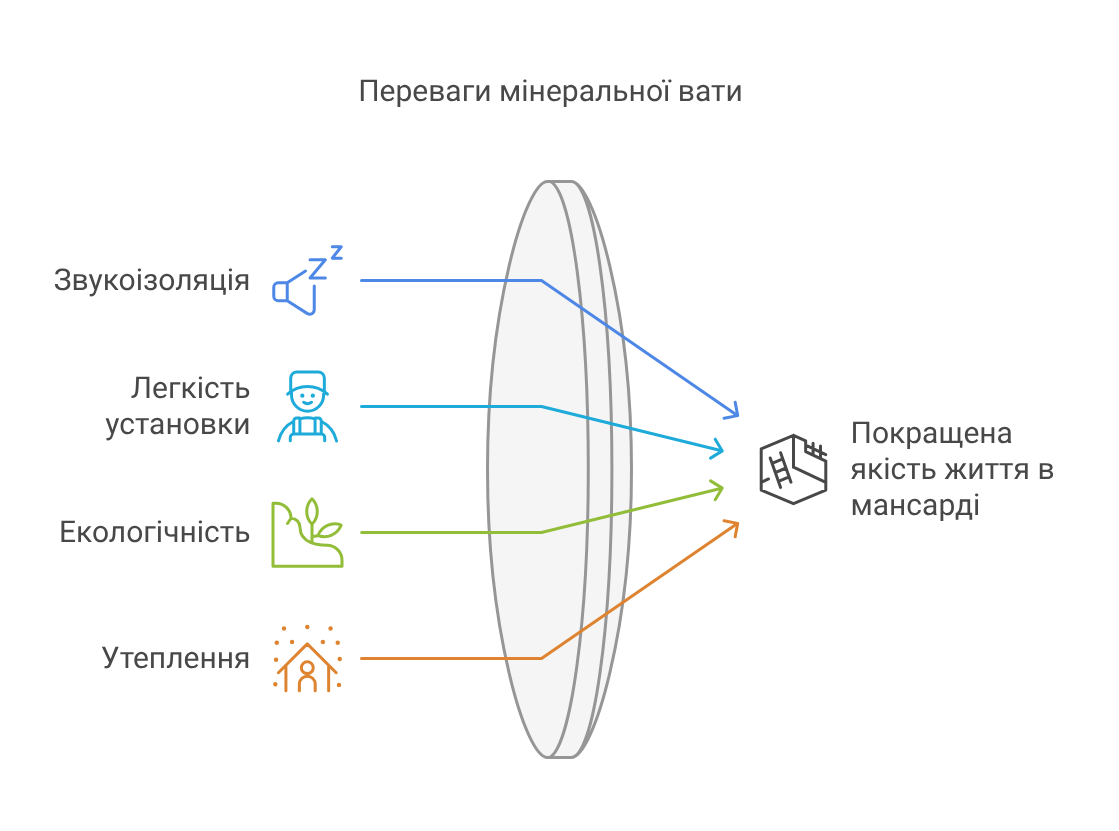 Звукоизолация на мансардата с помощта на минерална вата