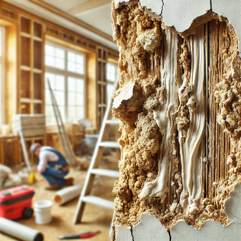 Main causes of plaster peeling