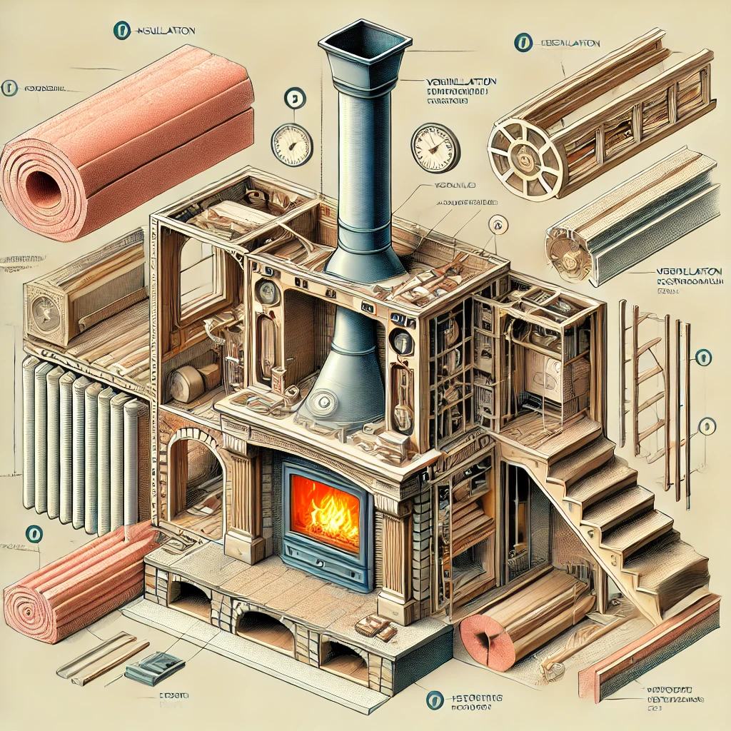 Aspectos técnicos de la instalación de la chimenea