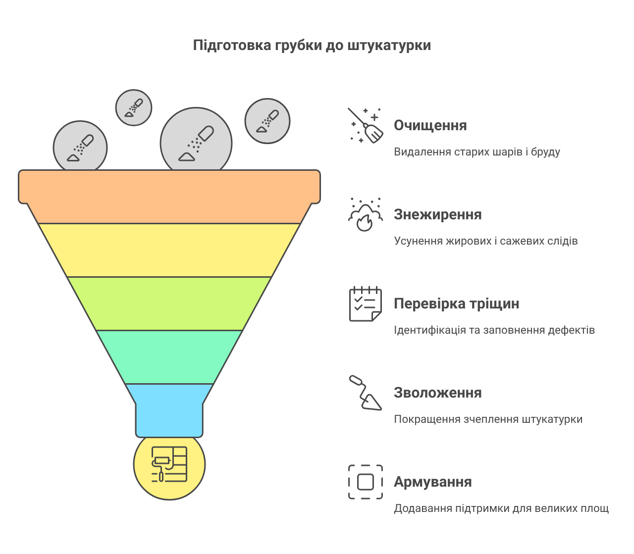 Как да шпакловате печката без негативни последици, започнете с правилната подготовка - визуален избор