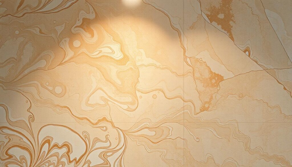 decorative plaster imitating marble