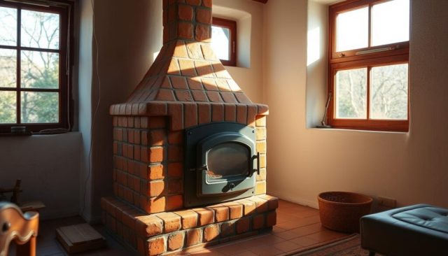 ecological tile stove