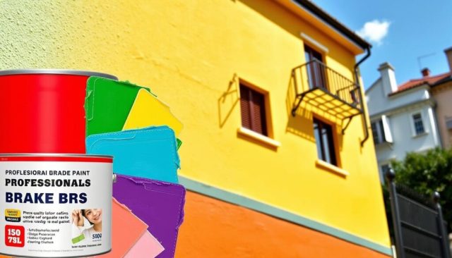 pintura para el exterior