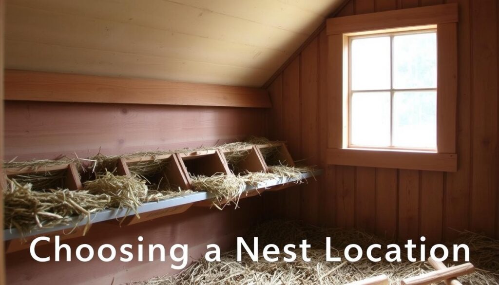 nests for laying hens made by hand