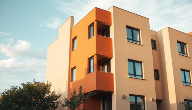 solutions de couleur pour la façade