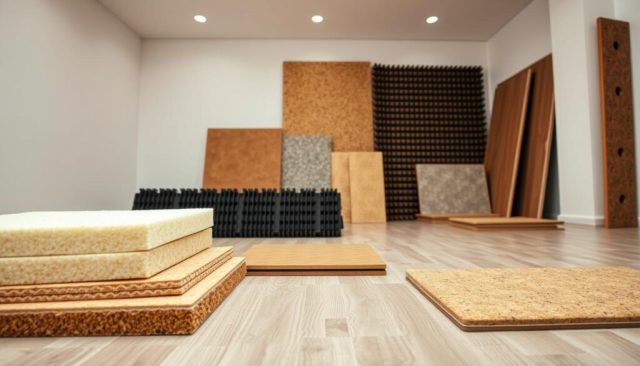 best materials for sound insulation of the floor