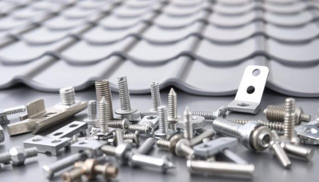 fasteners for metal tiles