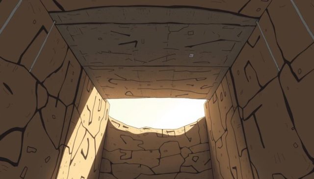 Roof of the shelter
