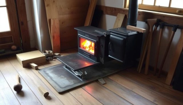 wood stove with your own hands