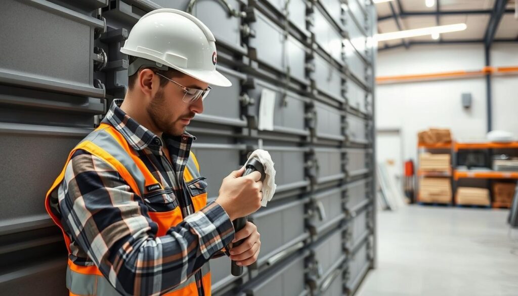 Professioneel onderhoud van thermopanelen