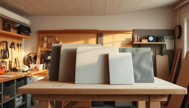 matériaux d'isolation acoustique pour le plafond