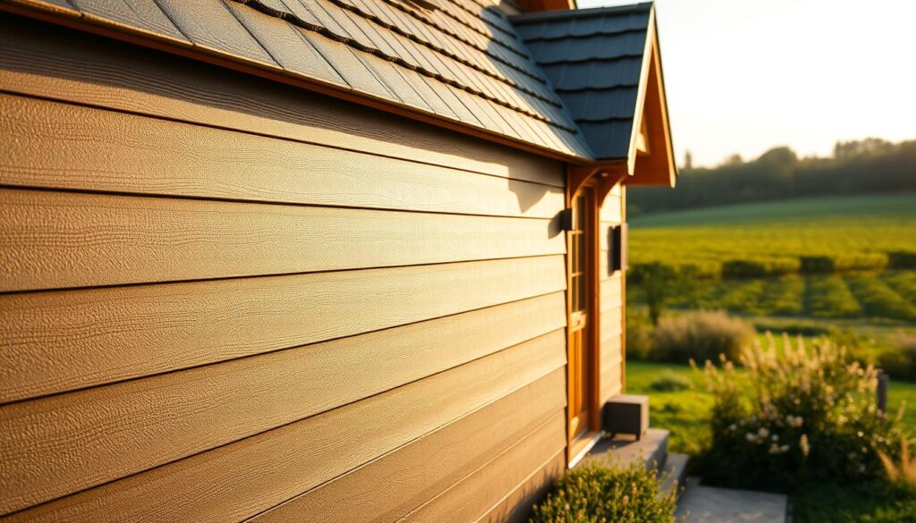 Thermopaneele zur Dämmung des Landhauses