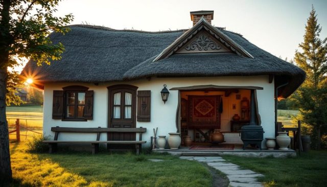 architecture ukrainienne traditionnelle