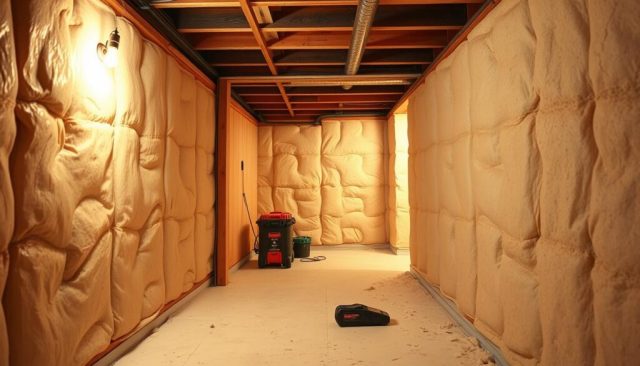 insulating the basement