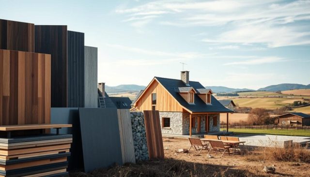 Tipos de paneles térmicos para la construcción de casas de campo