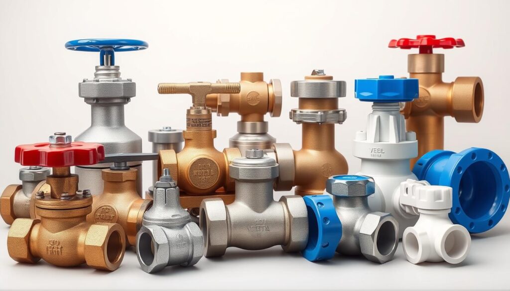 Shut-off valves for water supply