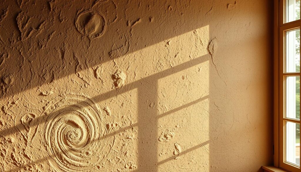 decorative plaster on rough surfaces