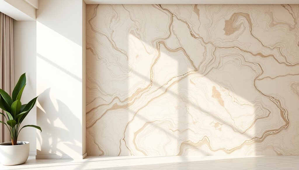 decorative plaster imitating marble