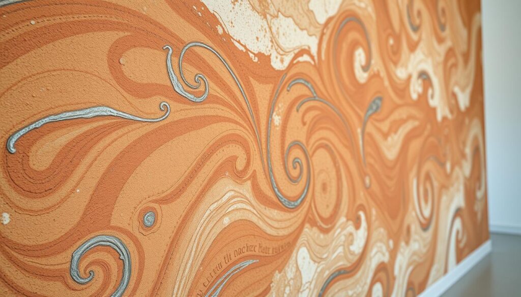 Decorative wall plaster