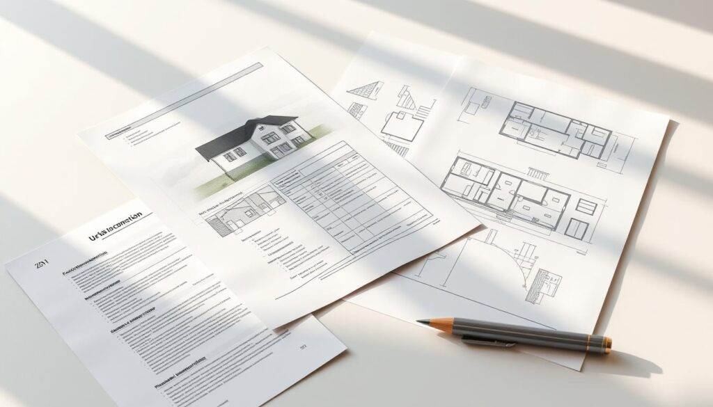 permitting documentation for building a house