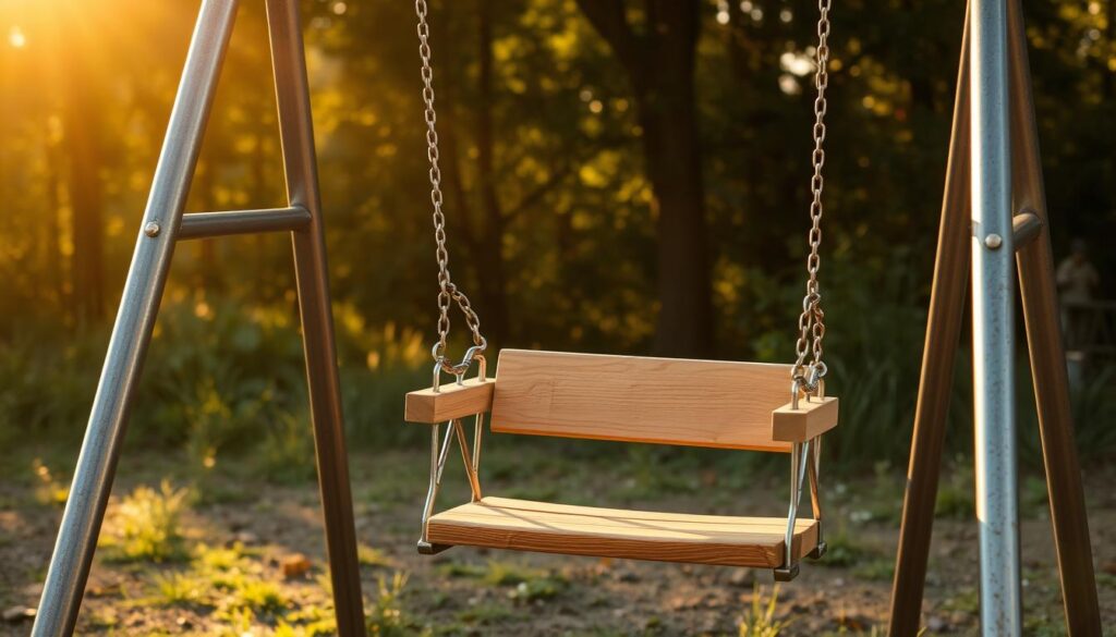 children's swing DIY