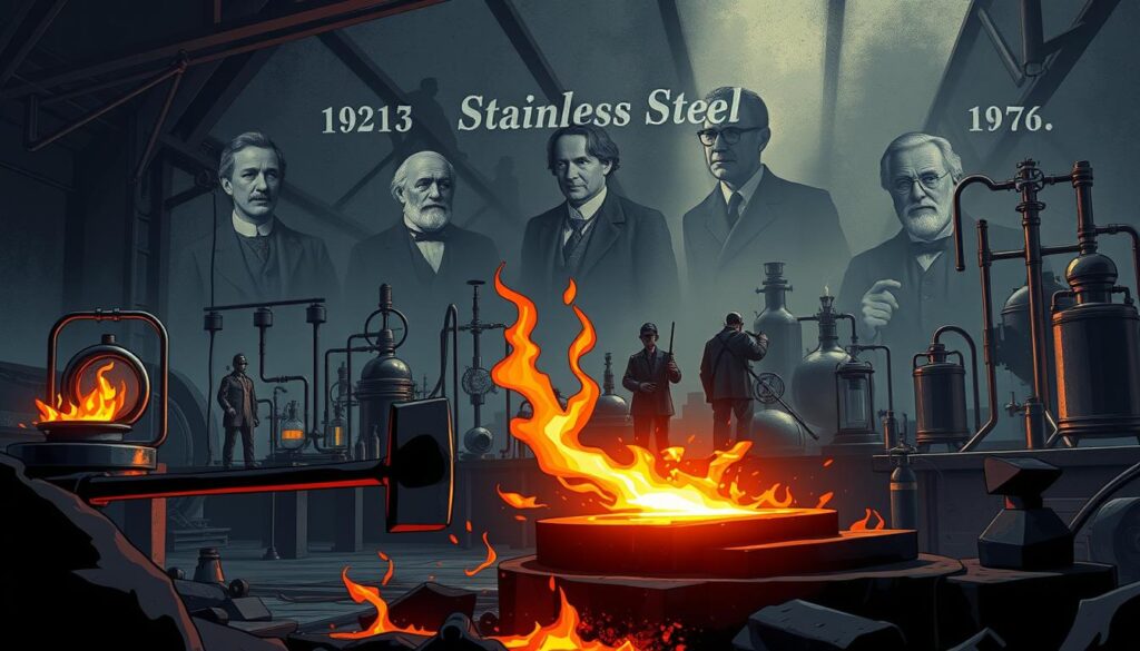 History of the Invention of Stainless Steel