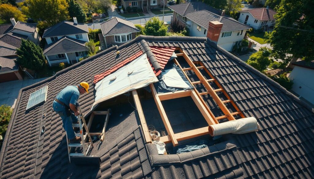 roof structure repair