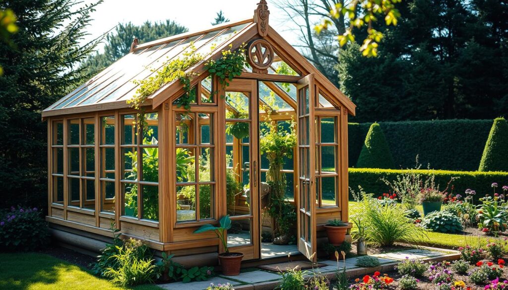 handmade greenhouse